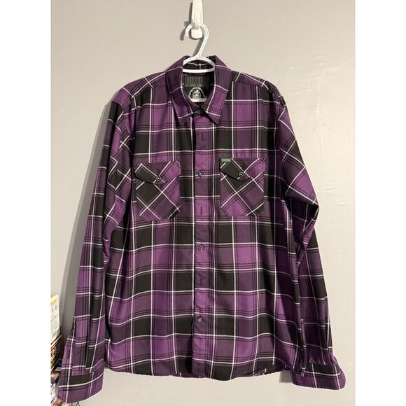 Mens Dixxon Flannel The Regan Men's Size Large Tall Limited Edition OOP Retired